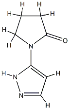 2-Pyrrolidinone,1-(1H-pyrazol-3-yl)-(9CI) CAS#: 786700-16-1