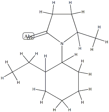 2-Pyrrolidinone,1-(2-ethylcyclohexyl)-5-methyl-(9CI) CAS#: 764717-94-4