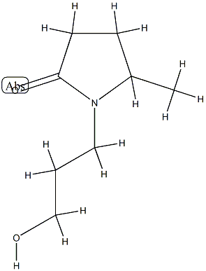 2-Pyrrolidinone,1-(3-hydroxypropyl)-5-methyl-(9CI) CAS#: 764718-04-9