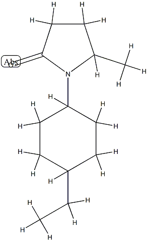 2-Pyrrolidinone,1-(4-ethylcyclohexyl)-5-methyl-(9CI) CAS#: 764717-98-8