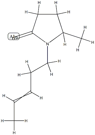 2-Pyrrolidinone,5-methyl-1-(3-pentenyl)-(9CI) CAS#: 769161-65-1