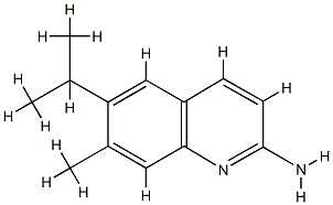 2-Quinolinamine,7-methyl-6-(1-methylethyl)-(9CI) CAS#: 791595-92-1