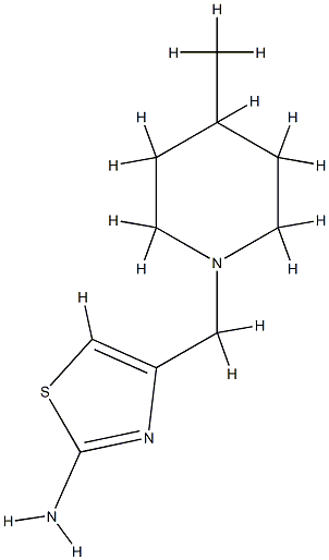 2-Thiazolamine,4-[(4-methyl-1-piperidinyl)methyl]-(9CI) CAS#: 792954-13-3