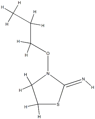 2-Thiazolidinimine,3-propoxy-(9CI) CAS#: 765243-68-3