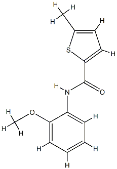 2-Thiophenecarboxamide,N-(2-methoxyphenyl)-5-methyl-(9CI) CAS#: 717873-31-9