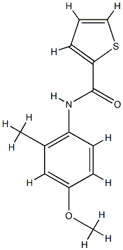 2-Thiophenecarboxamide,N-(4-methoxy-2-methylphenyl)-(9CI) CAS#: 717868-83-2