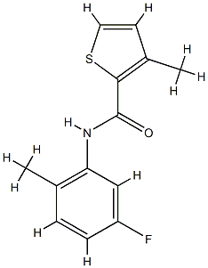 2-Thiophenecarboxamide,N-(5-fluoro-2-methylphenyl)-3-methyl-(9CI) CAS#: 765283-57-6