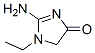2-amino-1-ethyl-1,5-dihydro-4H-imidazol-4-one CAS#: 76146-27-5