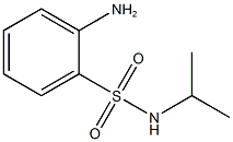 2-amino-N-isopropylbenzenesulfonamide CAS#: 761435-31-8