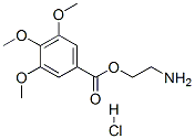 2-aminoethyl 3,4,5-trimethoxybenzoate hydrochloride CAS#: 73927-22-7