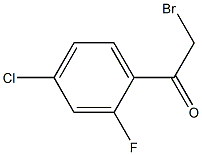 2-bromo-1-(4-chloro-2-fluorophenyl)ethanone CAS#: 725743-41-9