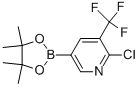 2-chloro-5-(4,4,5,5-tetramethyl-1,3,2-dioxaborolan-2-yl)-3-(trifluoromethyl)pyridine CAS#: 741709-67-1