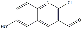 2-chloro-6-hydroxyquinoline-3-carbaldehyde CAS#: 741705-20-4