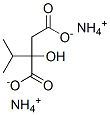 2-hydroxy-2-isopropylsuccinic acid, ammonium salt CAS#: 73142-75-3