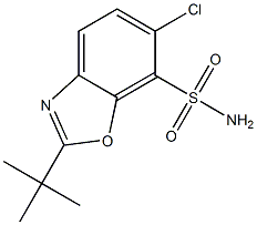 2-tert-butyl-6-chlorobenzo[d]oxazole-7-sulfonaMide CAS#: 761448-08-2