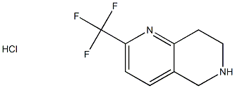 2-(trifluoroMethyl)-5,6,7,8-tetrahydro-1,6-naphthyridine hydrochloride CAS#: 741736-98-1