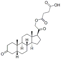 21-hydroxy-5beta-pregnane-3,20-dione 21-(hydrogen succinate) CAS#: 80-96-6