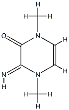 2(1H)-Pyrazinone,3,4-dihydro-3-imino-1,4-dimethyl-(9CI) CAS#: 748705-38-6