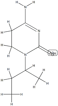 2(1H)-Pyrimidinone,4-amino-5,6-dihydro-1-(1-methylpropyl)-(9CI) CAS#: 790263-56-8