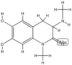 2(1H)-Quinolinone,3,4-dihydro-6,7-dihydroxy-1-methyl-3-(methylamino)-(9CI) CAS#: 734468-46-3