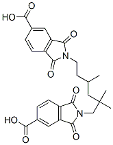 2,2'-(2,2,4-Trimethylhexane-1,6-diyl)bis(1,3-dioxoisoindoline-5-carboxylic acid) CAS#: 76819-66-4