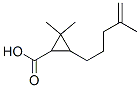 2,2-Dimethyl-3-(4-methyl-4-pentenyl)-1-cyclopropanecarboxylic acid CAS#: 74779-63-8