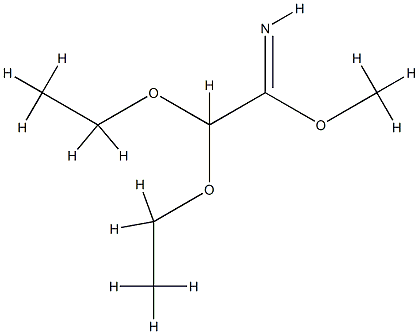 2,2-diethoxy-ethanimidic acid methyl ester CAS#: 76742-48-8
