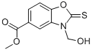 2,3-DIHYDRO-3-(HYDROXYMETHYL)-2-THIOXO-5-BENZOXAZOLECARBOXYLIC ACID METHYL ESTER CAS#: 72730-40-6