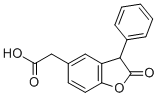 2,3-Dihydro-2-oxo-3-phenyl-5-benzofuranacetic acid CAS#: 77143-67-0