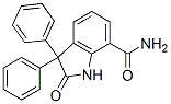 2,3-Dihydro-2-oxo-3,3-diphenyl-1H-indole-7-carboxamide CAS#: 78033-98-4