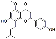 2,3-Dihydro-7-hydroxy-2-(4-hydroxyphenyl)-5-methoxy-8-(3-methylbutyl)-4H-1-benzopyran-4-one CAS#: 72060-15-2