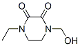 2,3-Piperazinedione,1-ethyl-4-(hydroxymethyl)-(9CI) CAS#: 72325-04-3