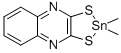 (2,3-Quinoxalinyldithio)dimethyltin CAS#: 73927-90-9