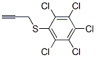 2,3,4,5,6-Pentachlorophenyl 2-propynyl sulfide CAS#: 73927-09-0