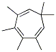 2,3,4,5,7,7-Hexamethyl-1,3,5-cycloheptatriene CAS#: 74779-68-3