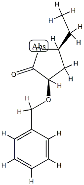 2(3H)-Furanone,5-ethyldihydro-3-(phenylmethoxy)-,(3R,5S)-rel-(9CI) CAS#: 741290-36-8