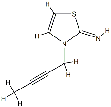 2(3H)-Thiazolimine,3-(2-butynyl)-(9CI) CAS#: 767602-53-9