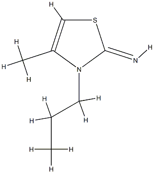2(3H)-Thiazolimine,4-methyl-3-propyl-(9CI) CAS#: 790631-76-4