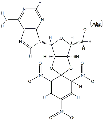 (2',3')O-(2,4,6-trinitrocyclohexadienylidine)adenosine CAS#: 74792-78-2