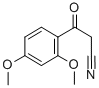 2,4-DIMETHOXYBENZOYLACETONITRILE CAS#: 76569-43-2