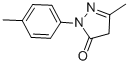 2,4-Dihydro-5-methyl-2-(4-methylphenyl)-3H-pyrazol-3-one CAS#: 86-92-0