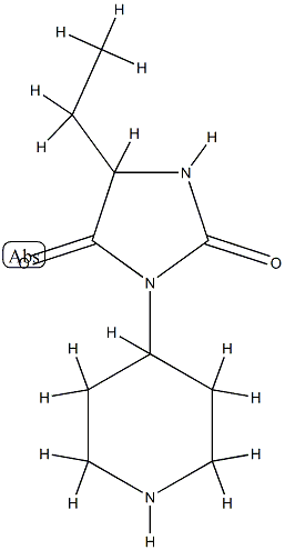 2,4-Imidazolidinedione,5-ethyl-3-(4-piperidinyl)-(9CI) CAS#: 795310-49-5