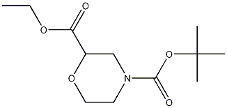 2,4-Morpholinedicarboxylic acid 4-tert-butyl 2-ethyl ester CAS#: 768371-16-0