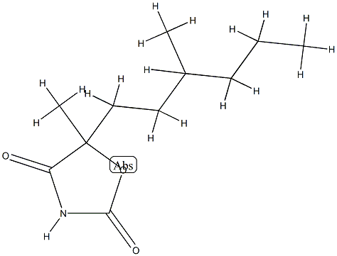 2,4-Oxazolidinedione,5-methyl-5-(3-methylhexyl)-(9CI) CAS#: 770655-35-1
