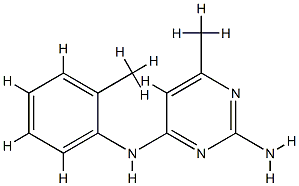 2,4-Pyrimidinediamine,6-methyl-N4-(2-methylphenyl)-(9CI) CAS#: 778545-04-3