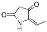 2,4-Pyrrolidinedione,5-ethylidene-,(E)-(9CI) CAS#: 74730-35-1