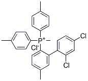 (2,4-dichlorophenyl)methyl-tris(4-methylphenyl)phosphanium chloride CAS#: 73790-42-8