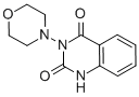 2,4(1H,3H)-Quinazolinedione, 3-(4-morpholinyl)- CAS#: 75906-64-8