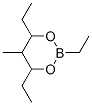 2,4,6-Triethyl-5-methyl-1,3,2-dioxaborinane CAS#: 74744-58-4