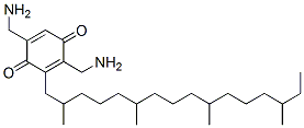 2,5-Bis(aminomethyl)-3-(2,6,10,14-tetramethylhexadecyl)-2,5-cyclohexadiene-1,4-dione CAS#: 75083-37-3